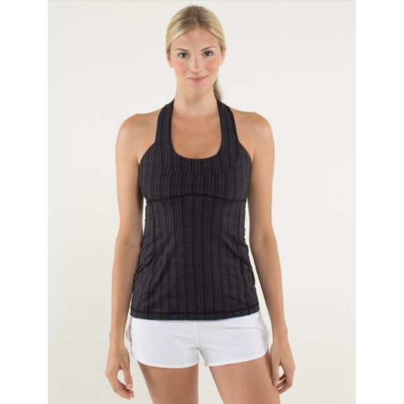 Lululemon Scoop Neck Mesh Tank - Picture 1 of 8